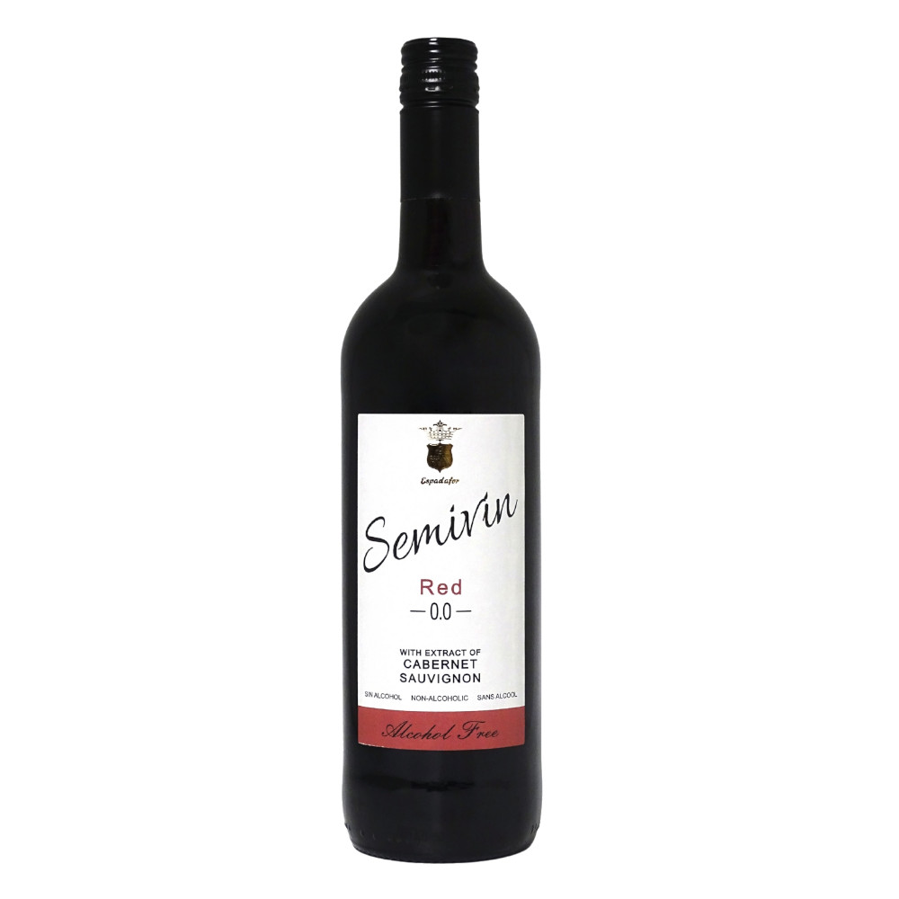 Wino Semivin Red 0% czerwone wytrawne 750 ml