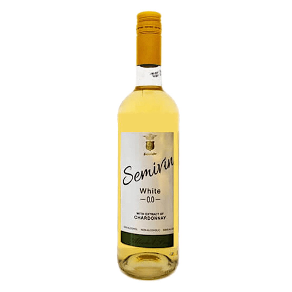 Wino Semivin White Zero Chardonnay 0% białe półwytrawne 750 ml
