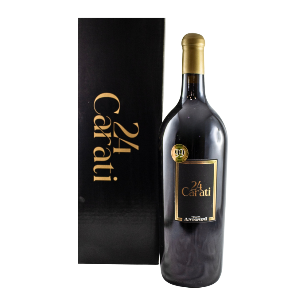 Wino 24 Carati Rosso Magnum 14,5% czerwone wytrawne 1500 ml kartonik