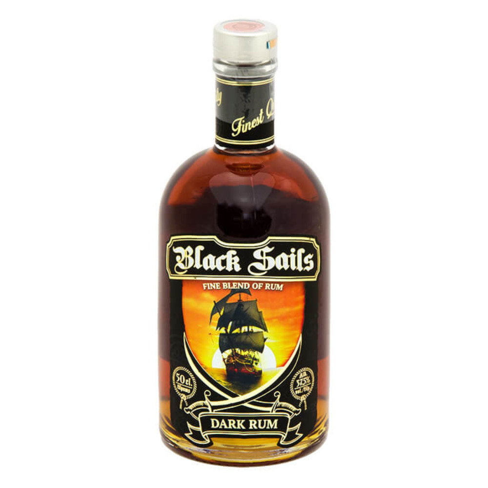 Rum Black Sails Dark 37,5% 500 ml