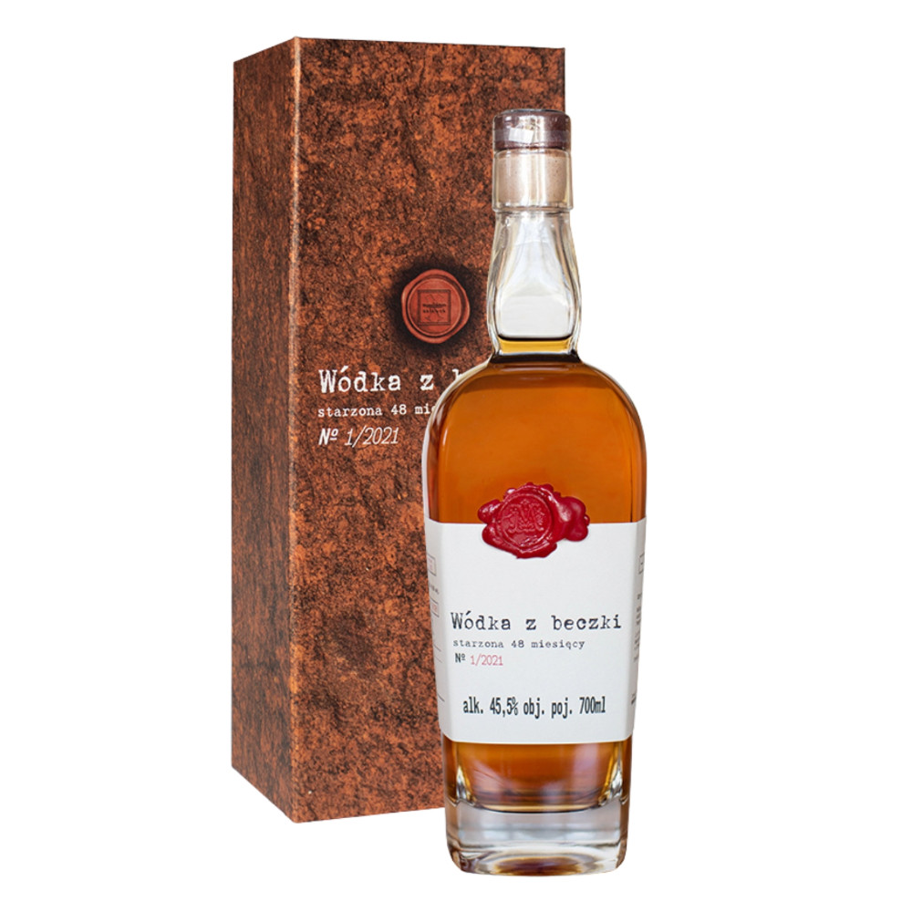Wódka z Beczki Starzona 48 miesięcy 45,5% 700 ml