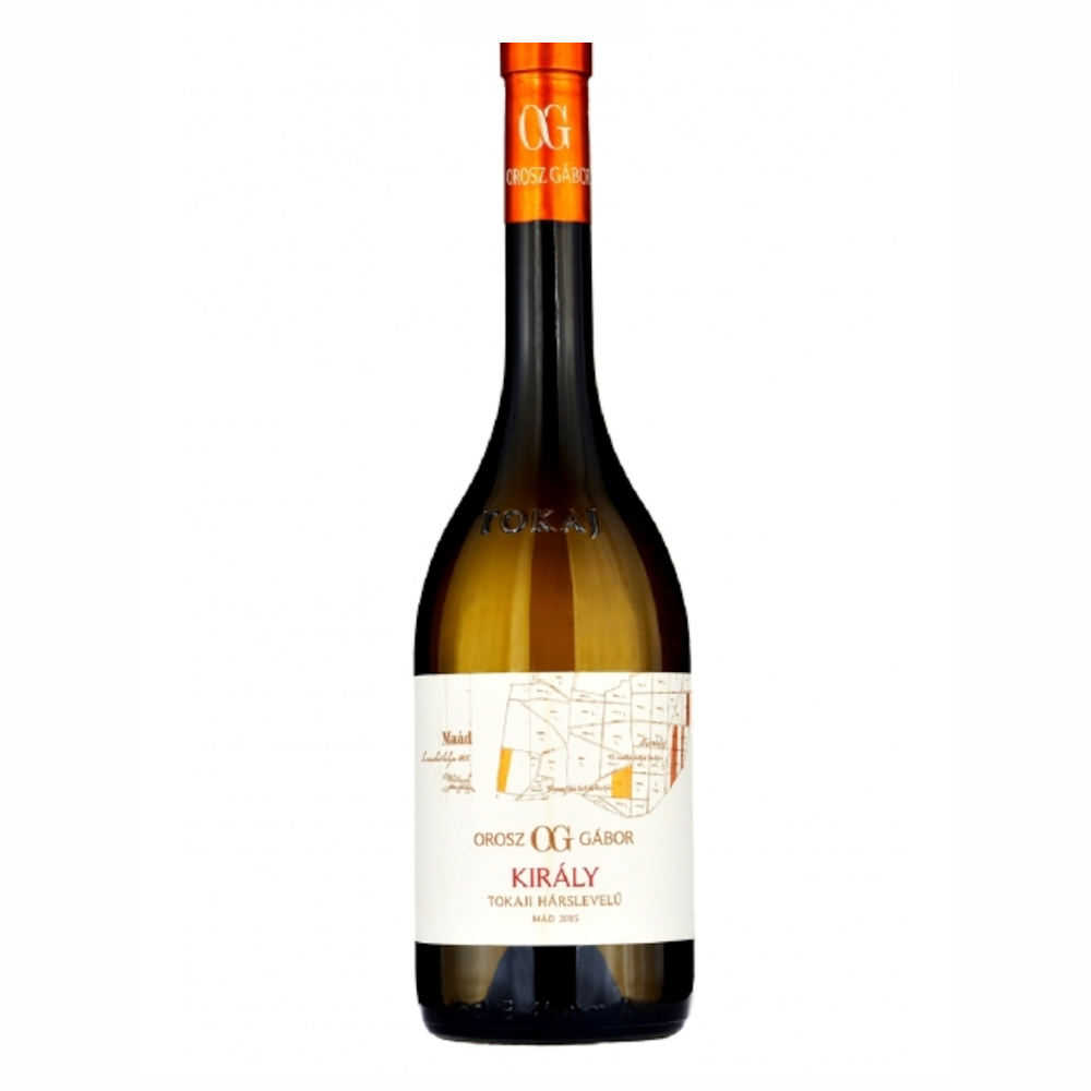 Wino Orosz Gabor Kiraly Tokaji Harslevelu 13% białe wytrawne  750 ml