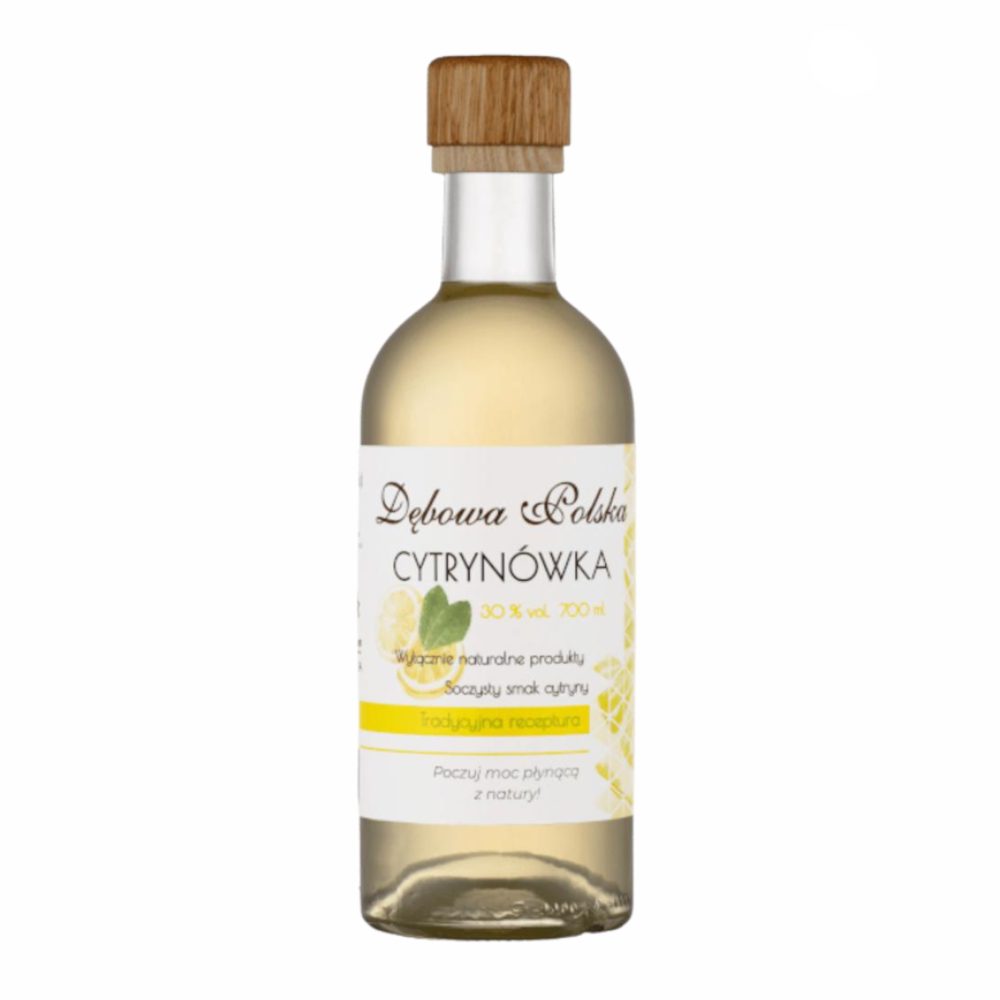 Likier Dębowa Polska Cytrynówka 30% 100 ml