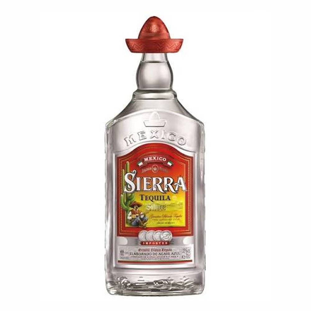 Tequila Sierra Silver 38% 500 ml