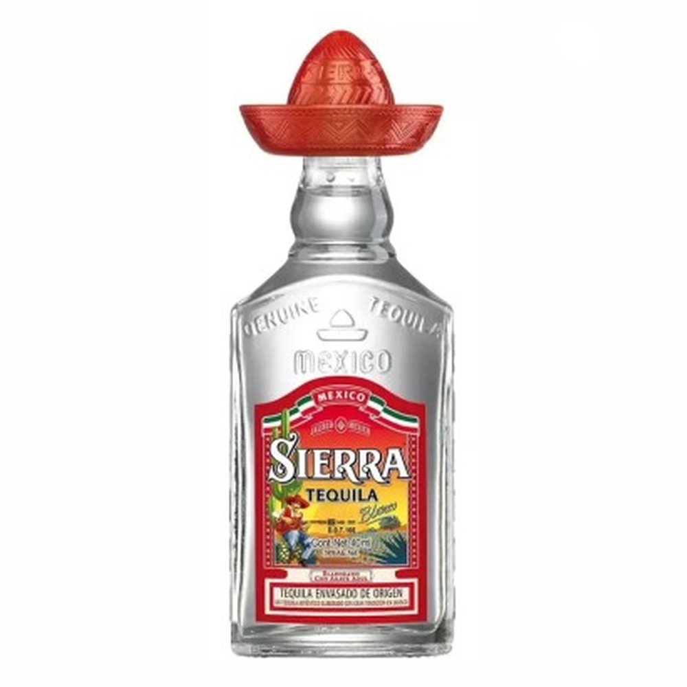 Tequilla Sierra Silver 38% 50 ml