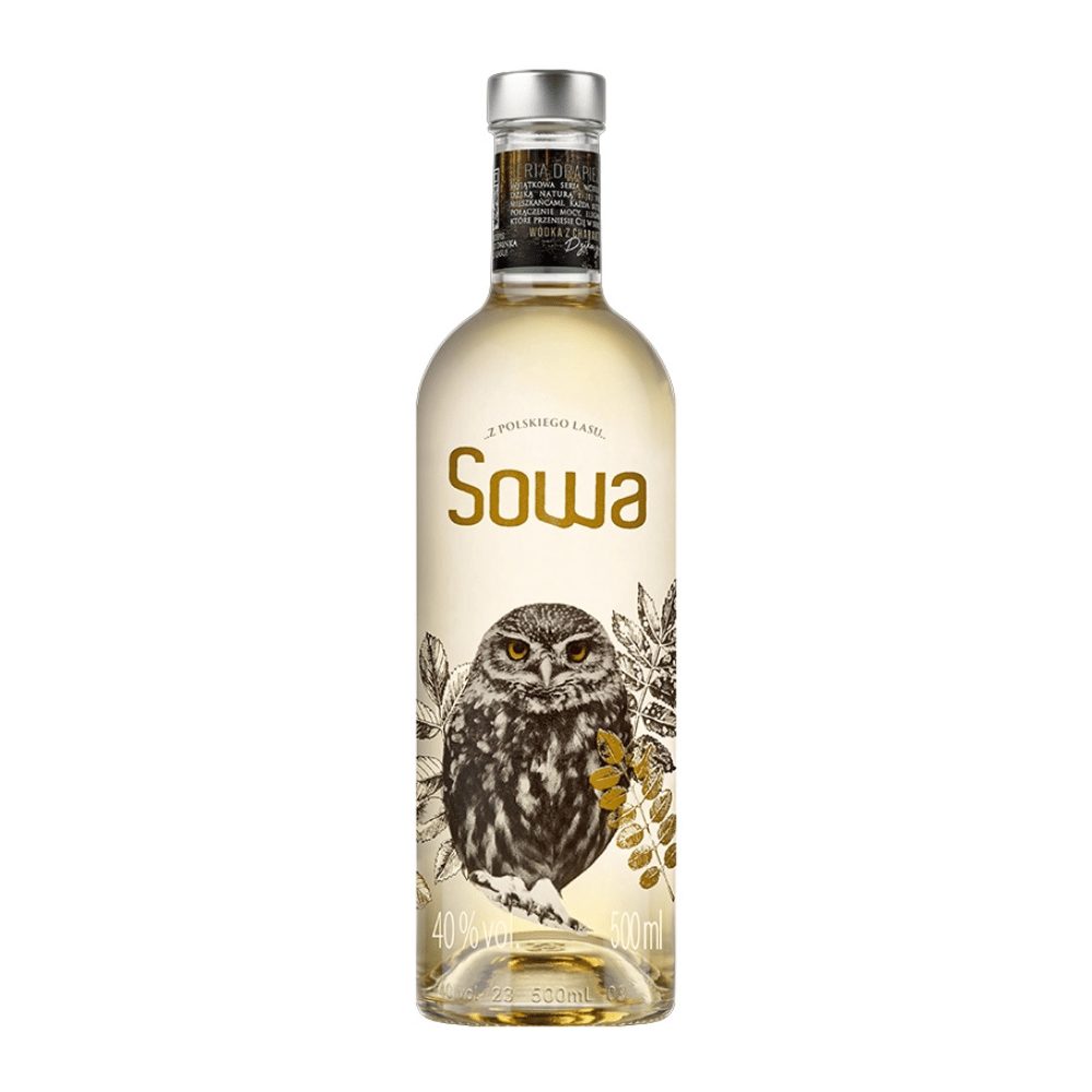 Wódka Dębowa Polska Golden Sowa 40% 500 ml