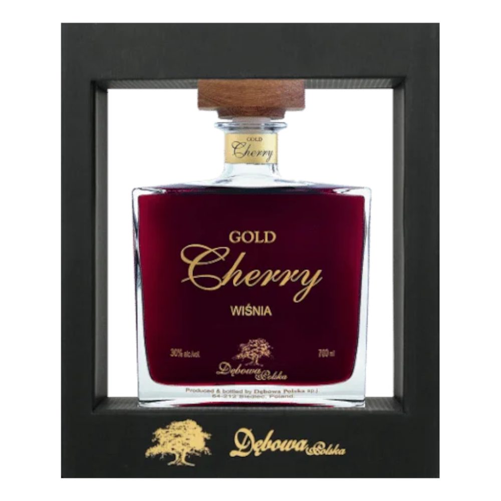 Likier Dębowa Exlusive Karafka Cherry 30% 700 ml kartonik