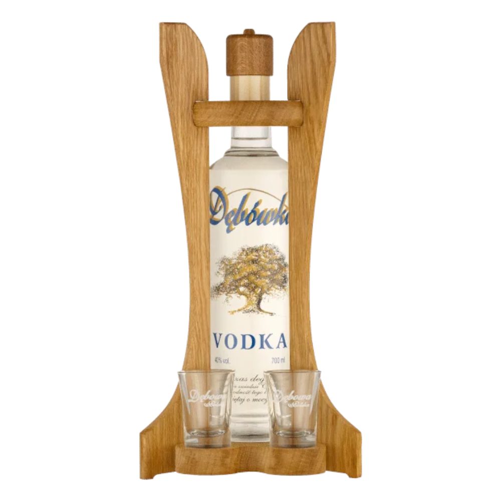 Wódka Dębówka Trofeum 40% 700 ml + 2 kieliszki