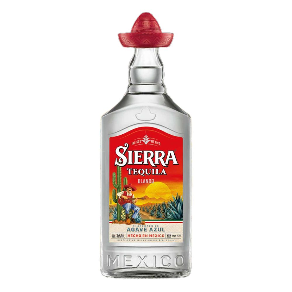 Tequila Sierra Silver 38% 700 ml