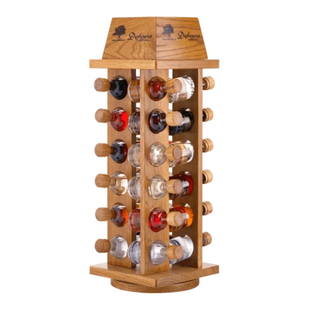 Stojak na miniaturki Debowa 24 x 0,05l