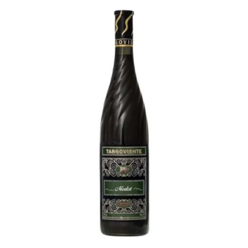Wino Targovishte Merlot 13% czerwone półwytrawne 750 ml