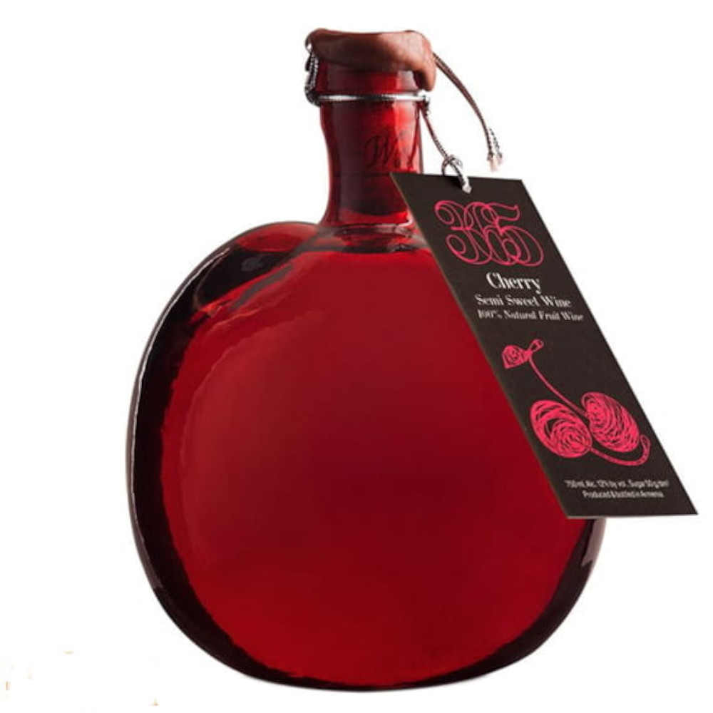 Wino 365 Cherry Karafka 12% czerwone półsłodkie 750 ml