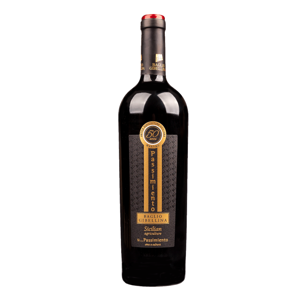 Wino Baglio Gibelina u...Passimiento DOC Sicilia  13,5% czerwone wytrawne 750 ml
